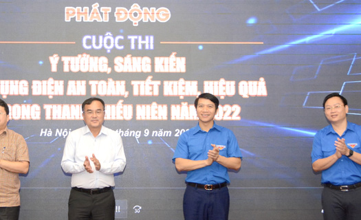 Kỳ vọng nhiều ý tưởng, sáng kiên sử dụng điện tiết kiệm trong thanh thiếu niên